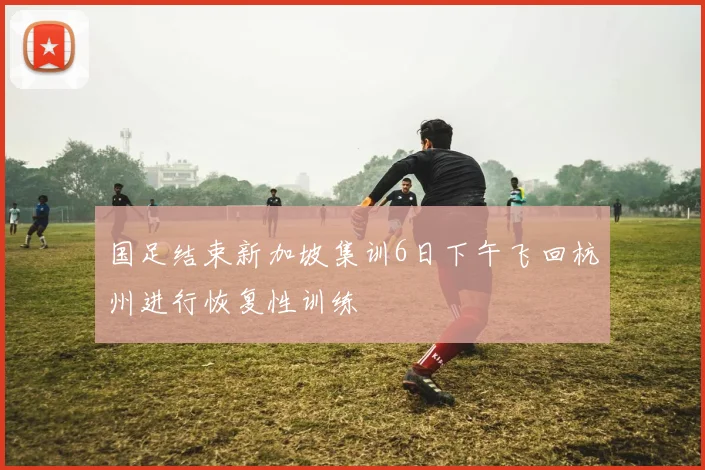 国足结束新加坡集训6日下午飞回杭州进行恢复性训练